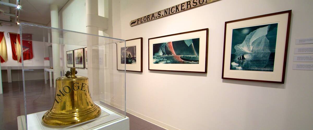 Art Gallery of Greater Victoria featuring interior views and art