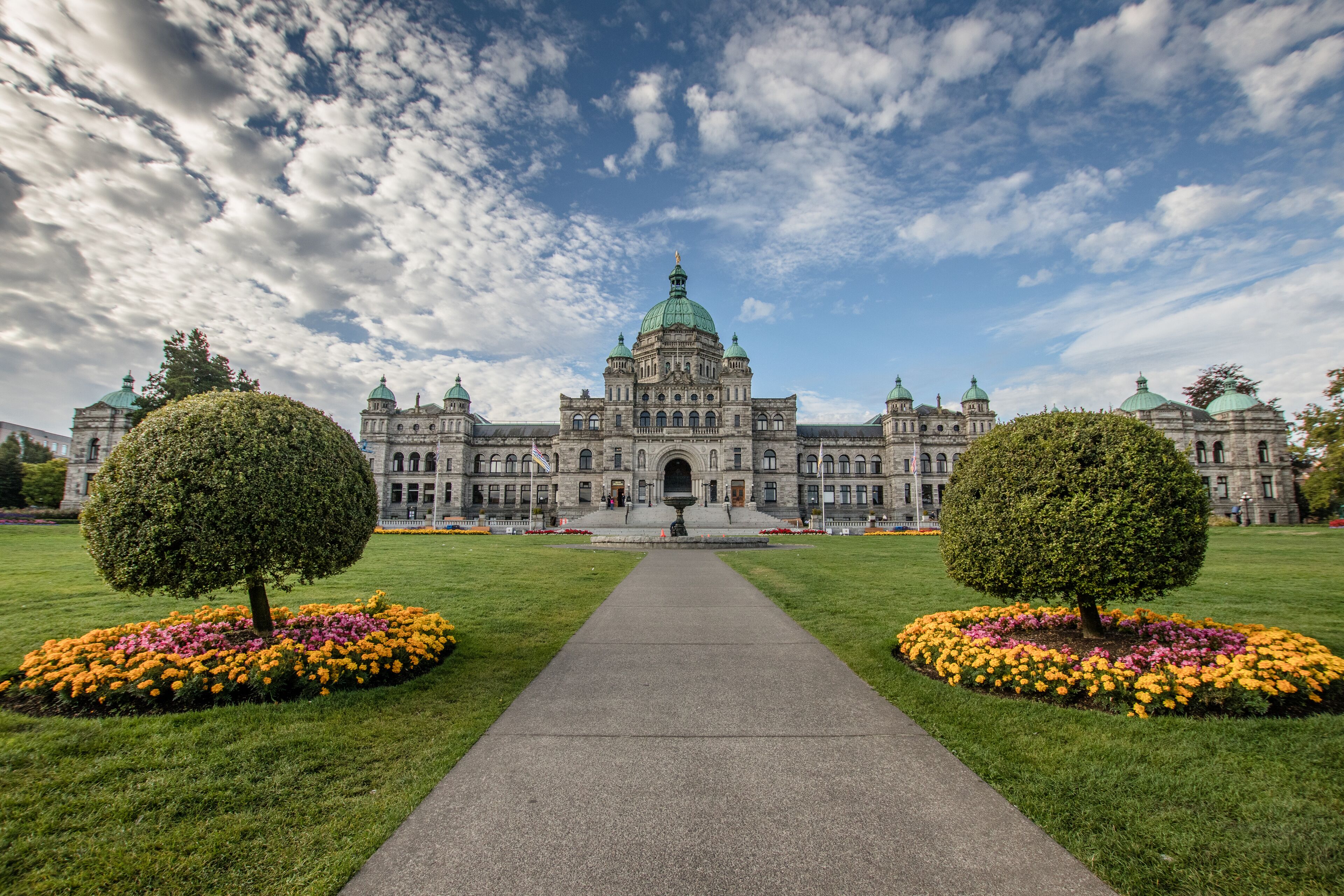 The British Columbia Parliament Buildings in Victoria, Canada, Shutterstock ID 1182007708, Purchase Order: -
