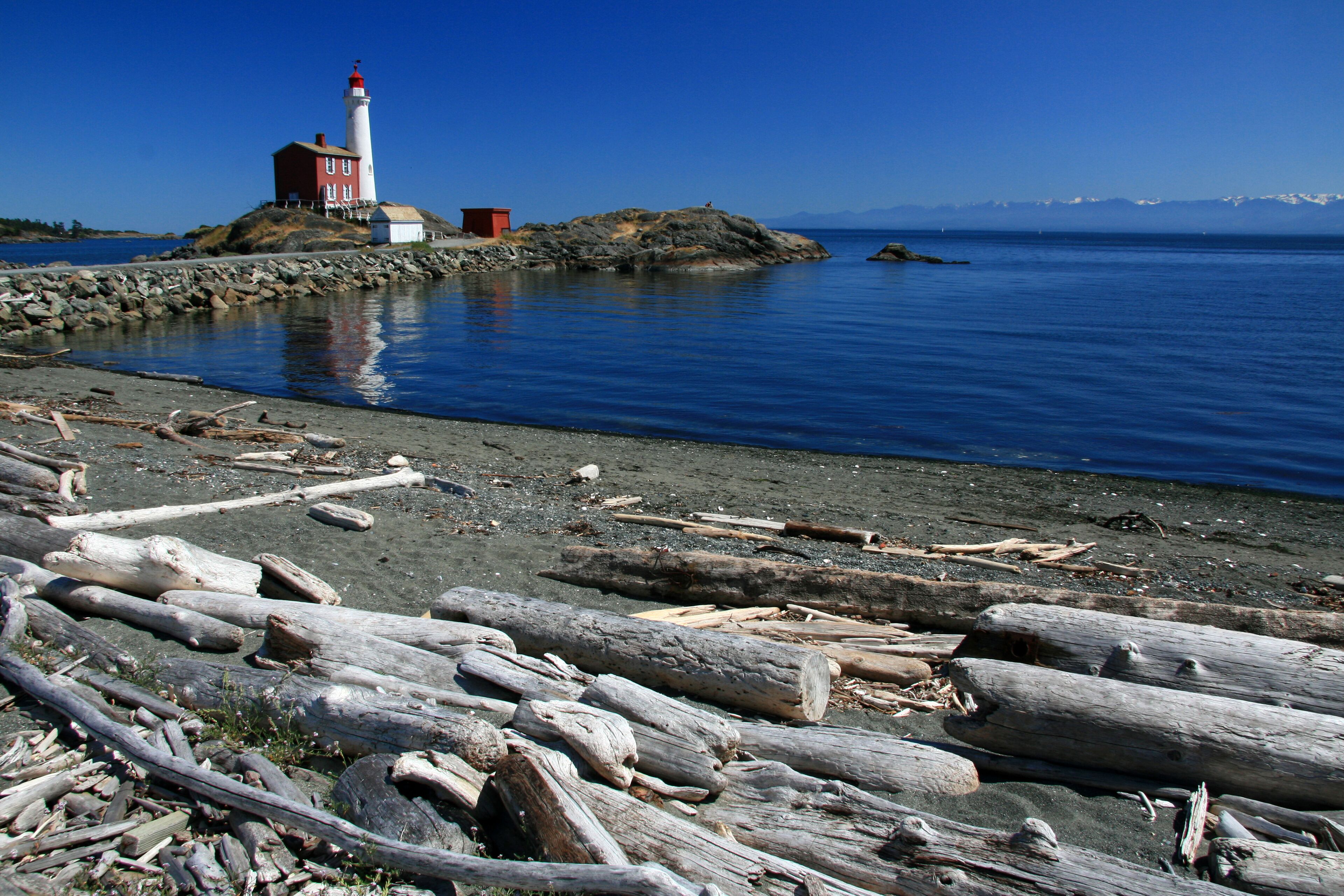 Fisgard Lighthouse in Victoria, Vancouver Island - BC, Canada; Shutterstock ID 63709924