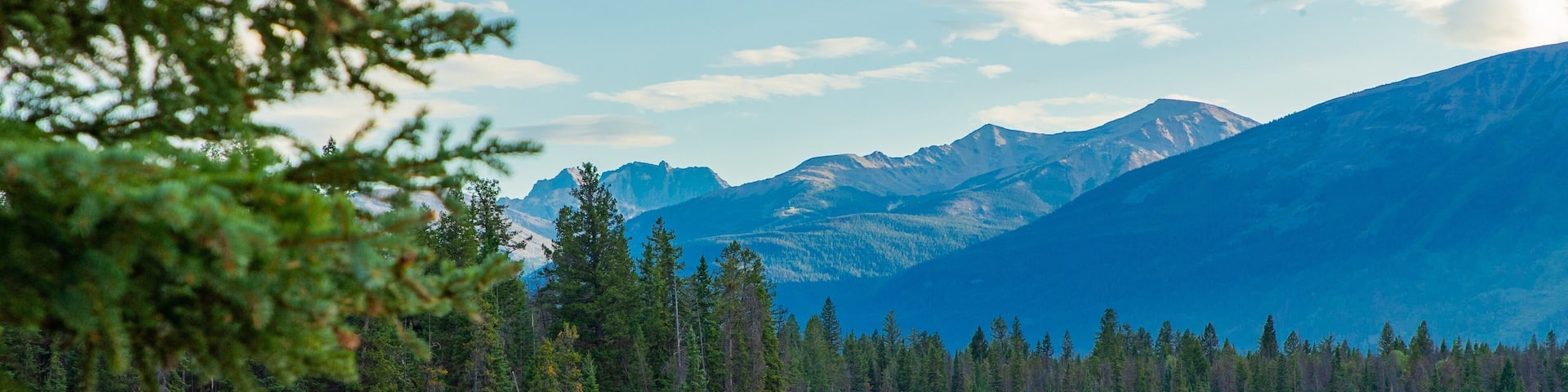 Lake Annette which includes a lake or waterhole and mountains