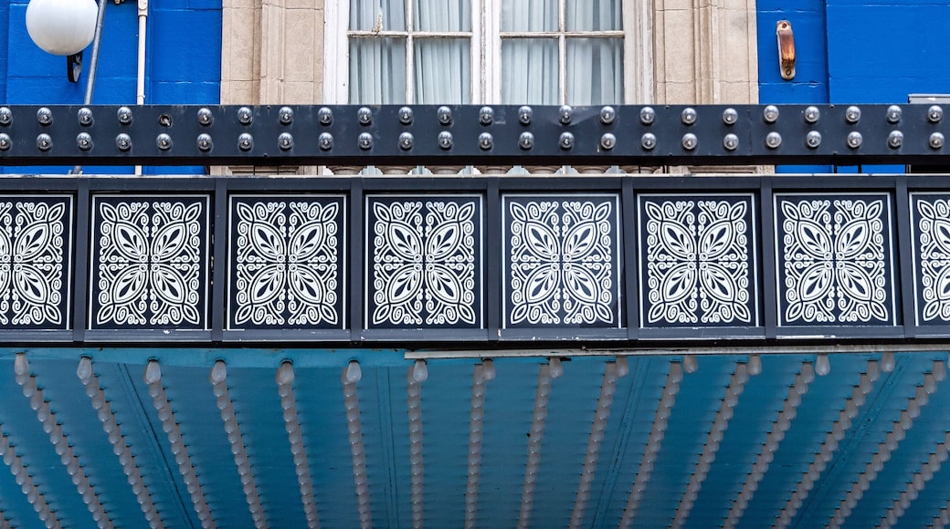 Colonial architecture detail of the Royal Alexandra Theatre in Toronto, Canada