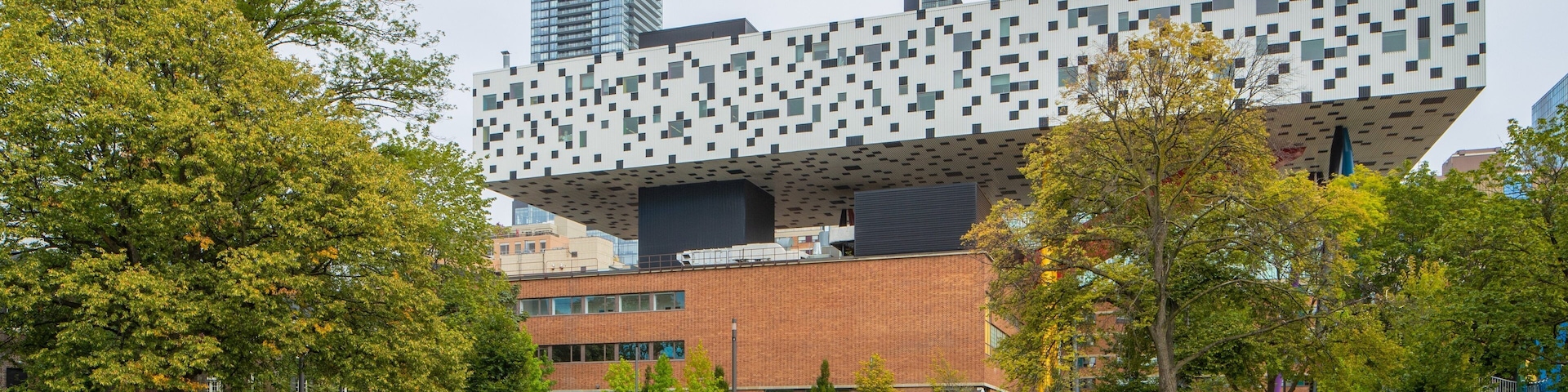 Ontario College of Art & Design University showing picnicing and a garden
