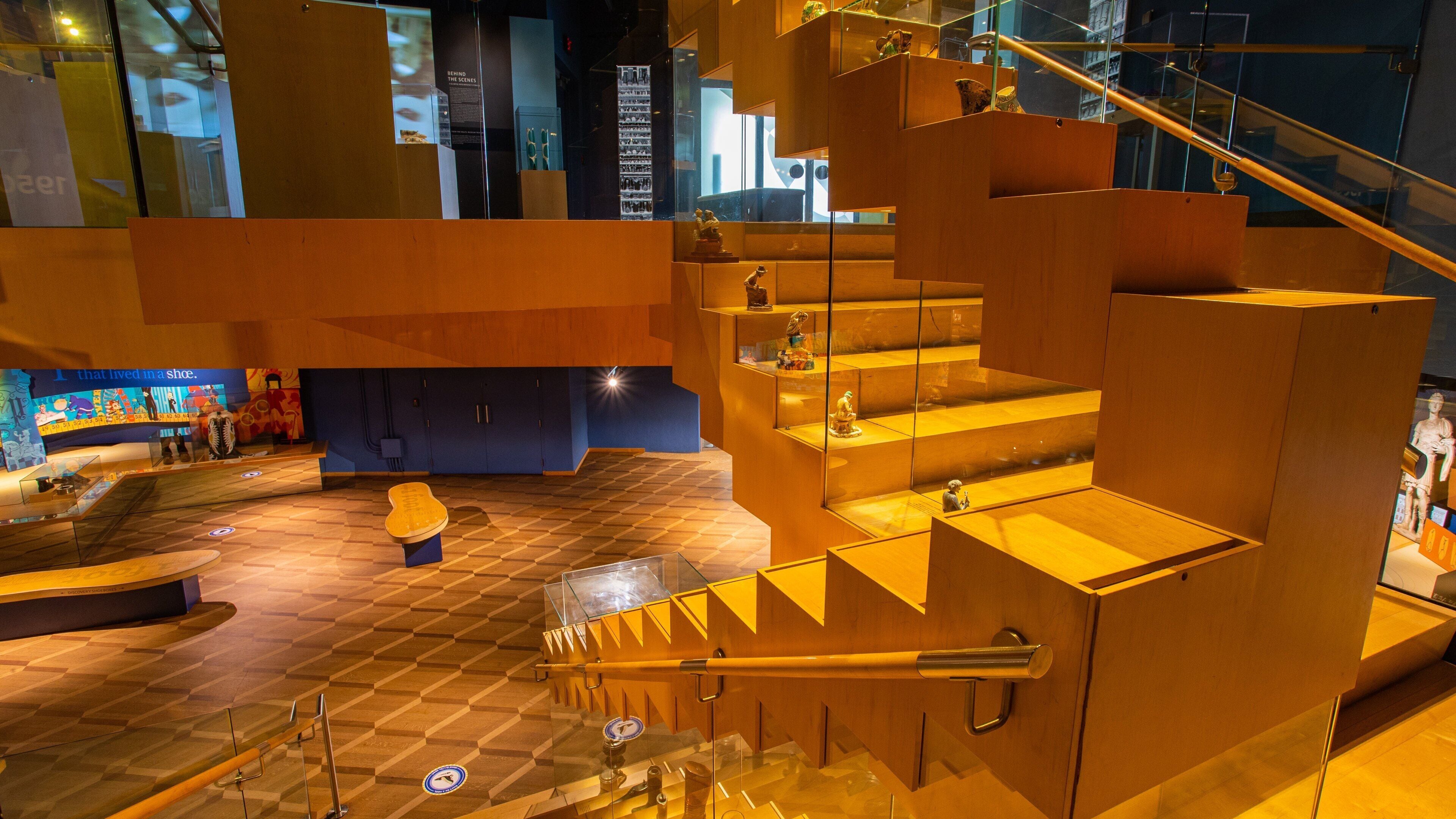 Bata Shoe Museum which includes interior views