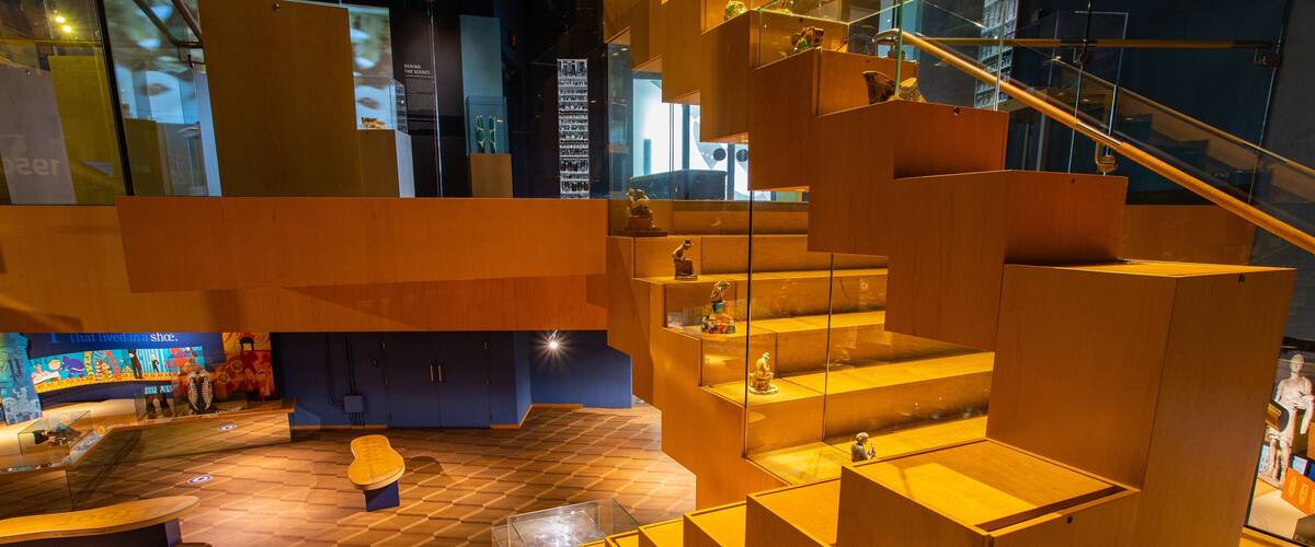 Bata Shoe Museum which includes interior views