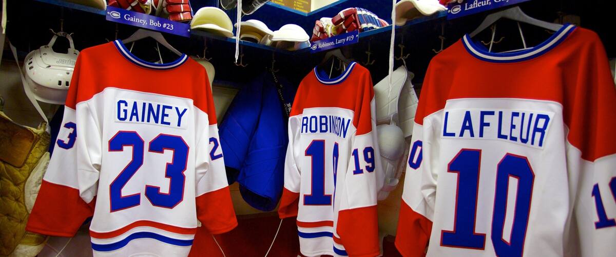 Hockey Hall of Fame showing interior views