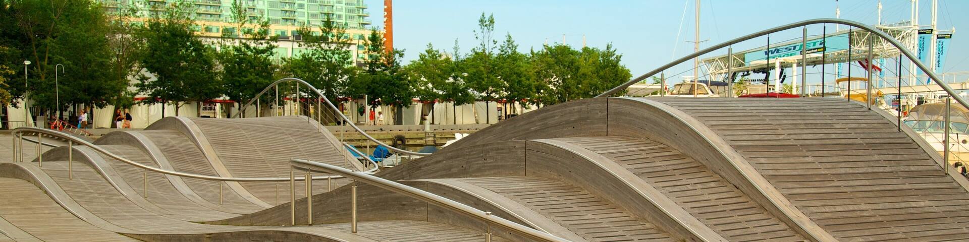 Harbourfront Centre which includes a city