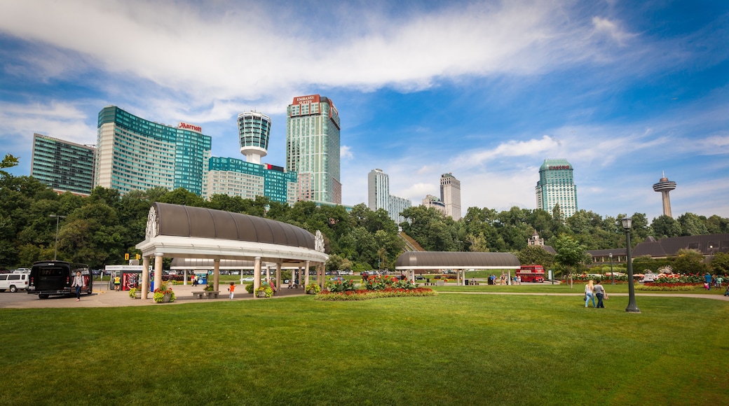 Table Rock with fallsview hotels and resorts at Niagara Falls
