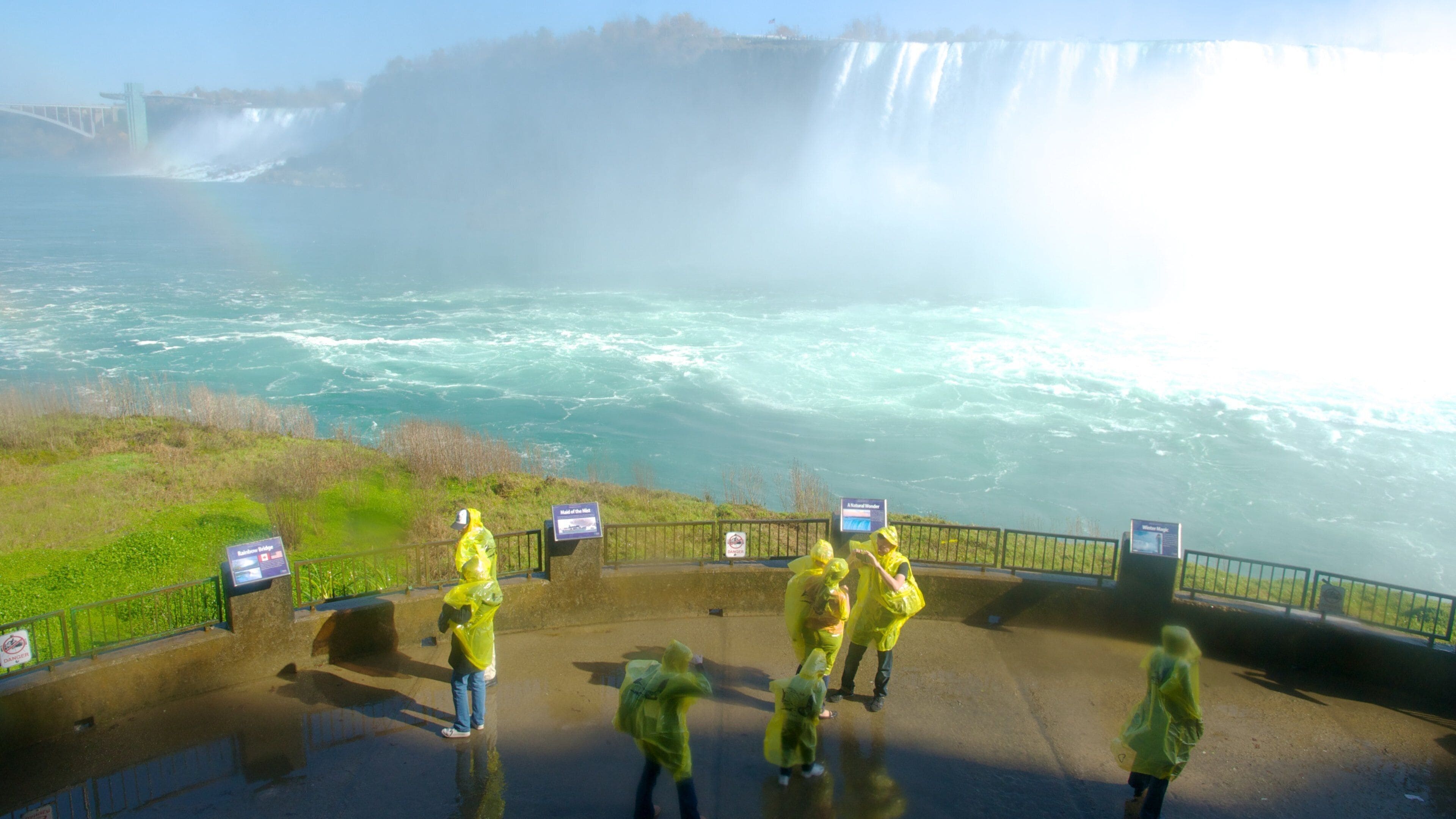 Horseshoe Falls das einen Observatorium, Schlucht oder Canyon und Wasserfall