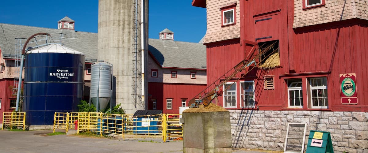 Museo de la Agricultura y la Alimentación de Canadá que incluye elementos industriales