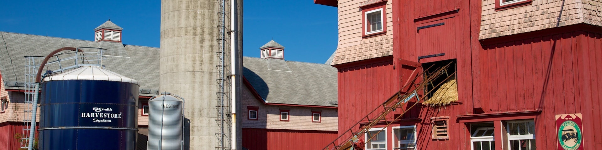 Canada Agriculture and Food Museum showing industrial elements