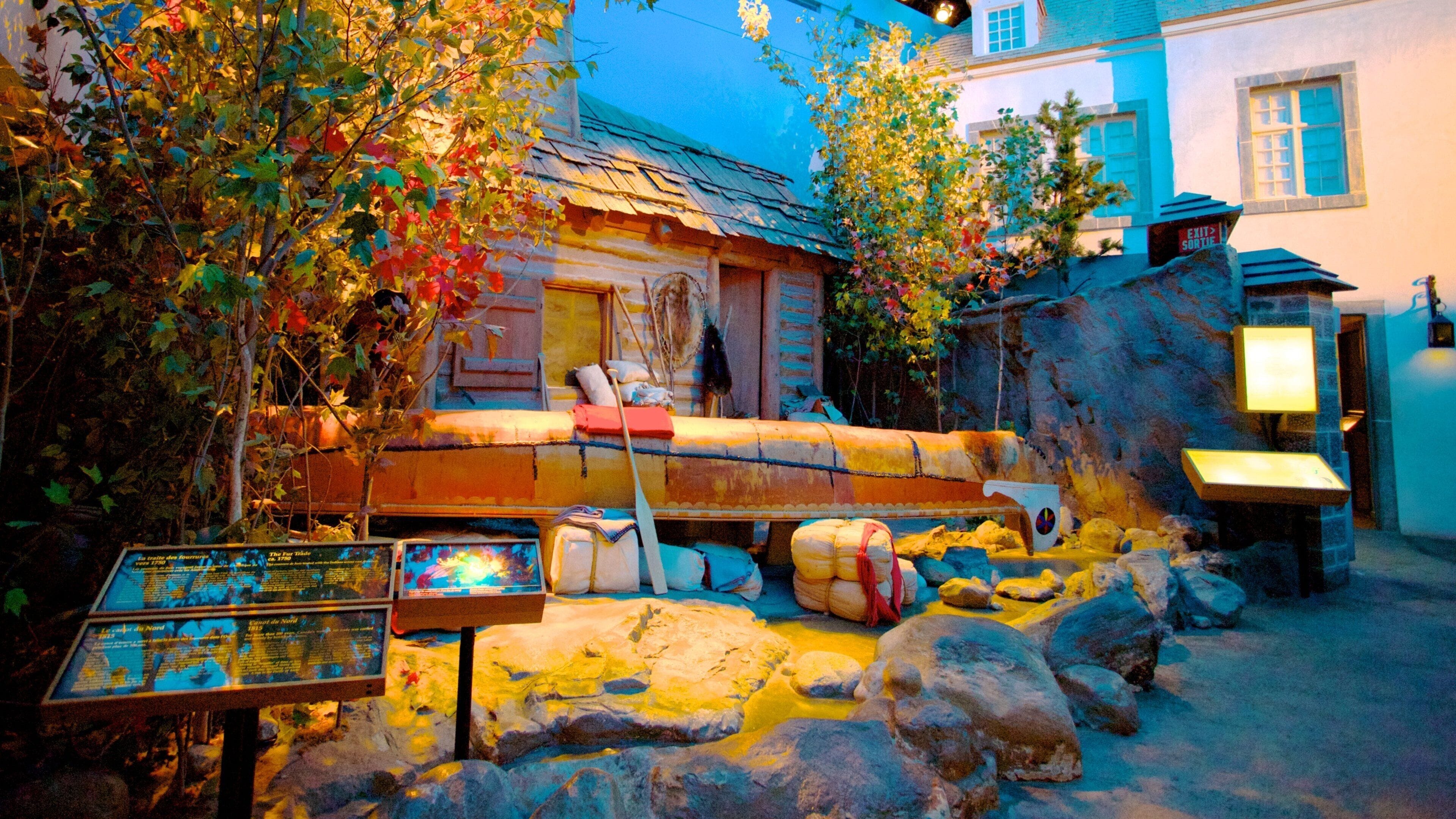 Museo canadiense de historia mostrando vistas interiores