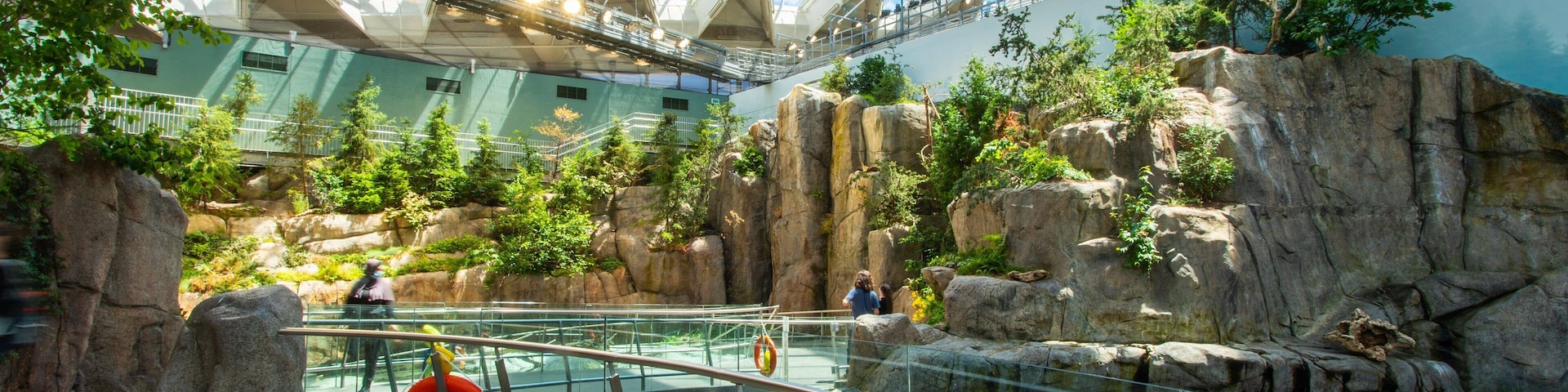 Montreal Biodome featuring interior views and a garden