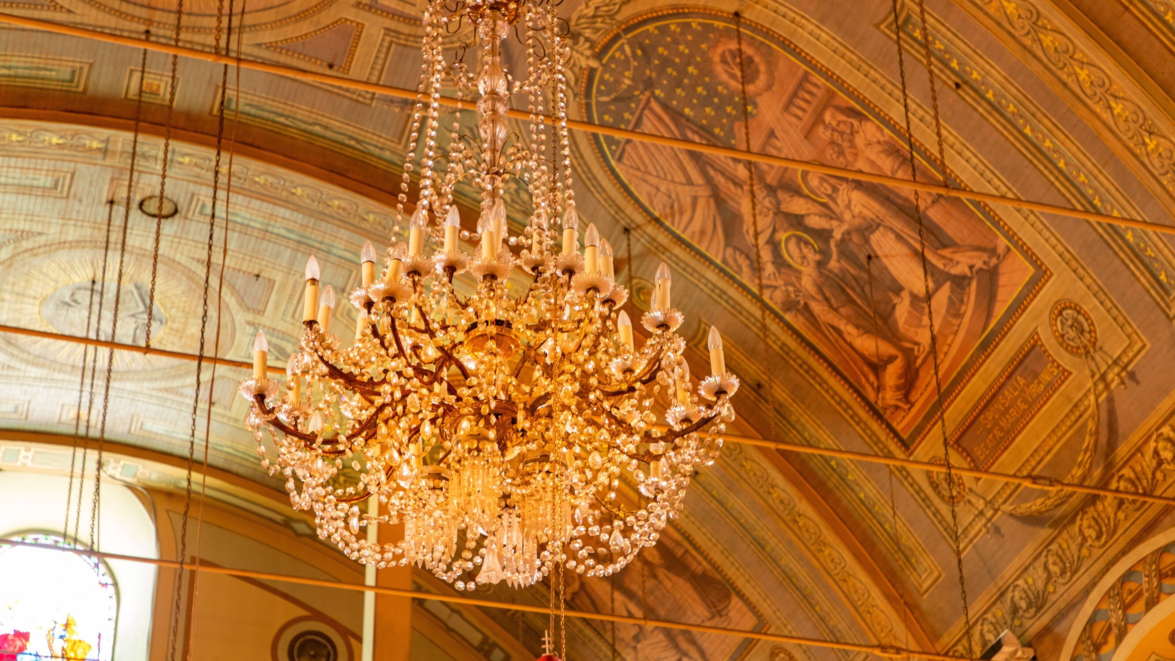 Notre-Dame-de-Bon-Secours Chapel featuring interior views and heritage elements