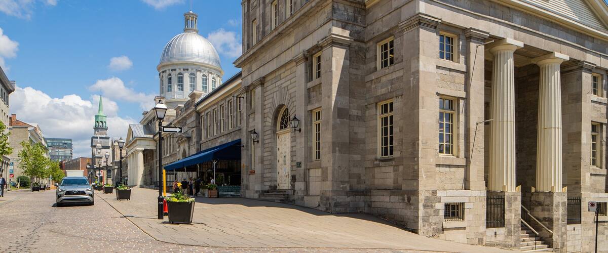 Bonsecours Market featuring heritage architecture
