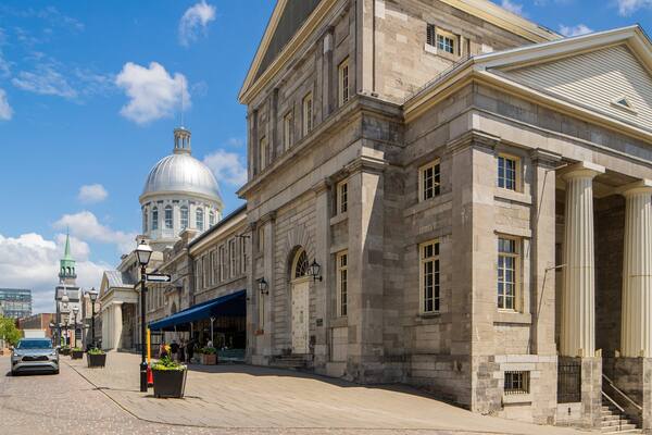 Bonsecours Market featuring heritage architecture