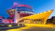 Montreal Casino featuring modern architecture and night scenes