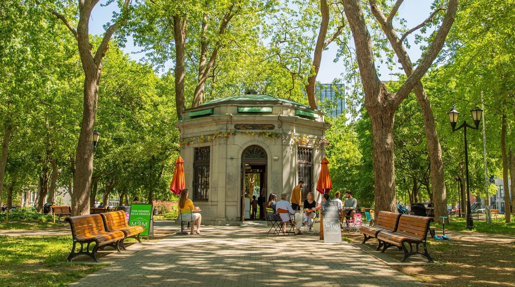 Saint Louis Square featuring a park