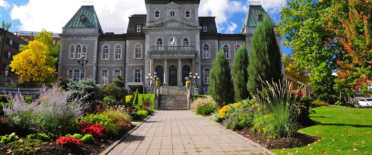 Sherbrooke Townhall, Quebec, Canada