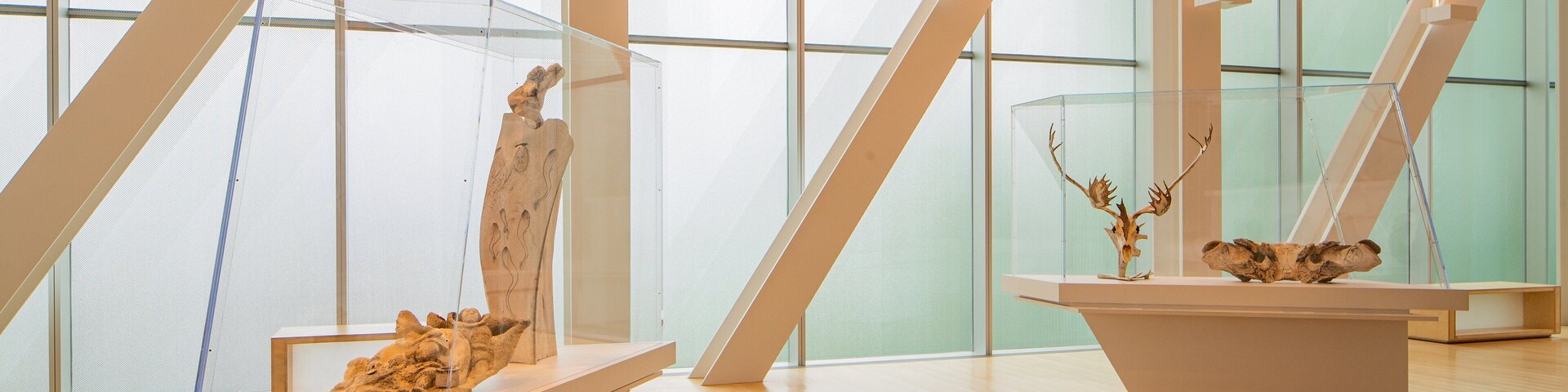 Quebec National Museum of Fine Arts showing interior views