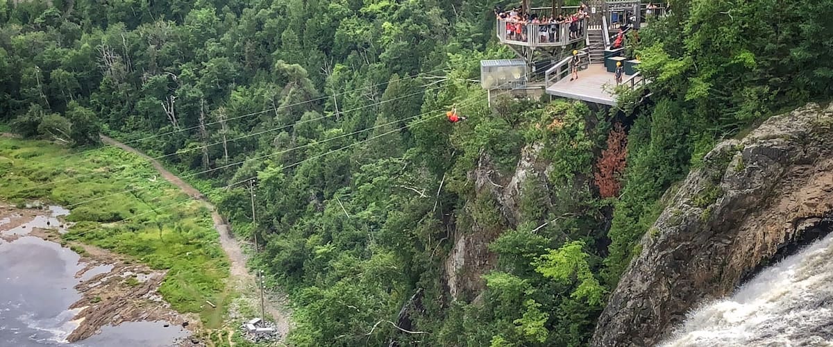 It’s big. It’s loud. It has an energy about it that you can feel deep within you. Lots to see. Easy to walk, but the tram up is cool too. If you don’t want to do either, drive the road up behind and park. Whatever your strategy for getting there, it’s really cool! If you have the cajones to whisk past the falls on a zip line, well,there that too!