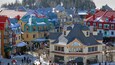 Mont-Tremblant Ski Resort which includes a small town or village