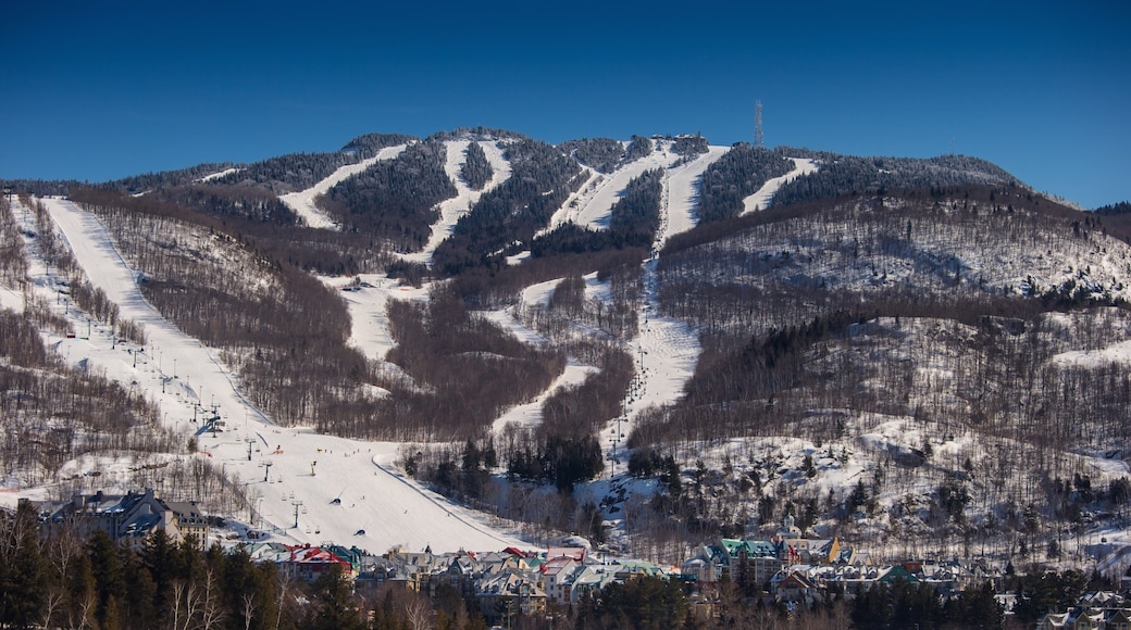 Mont-Tremblant Ski Resort featuring mountains and snow