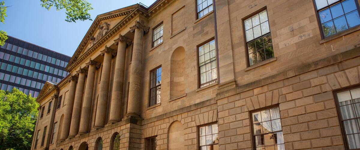 Province House showing heritage architecture
