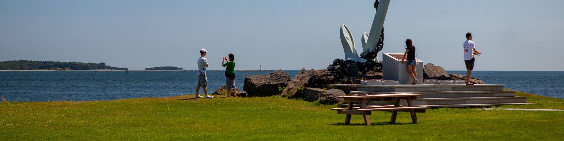 Point Pleasant Park which includes a garden, views and general coastal views