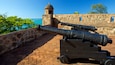 Fort San Felipe showing heritage elements and military items