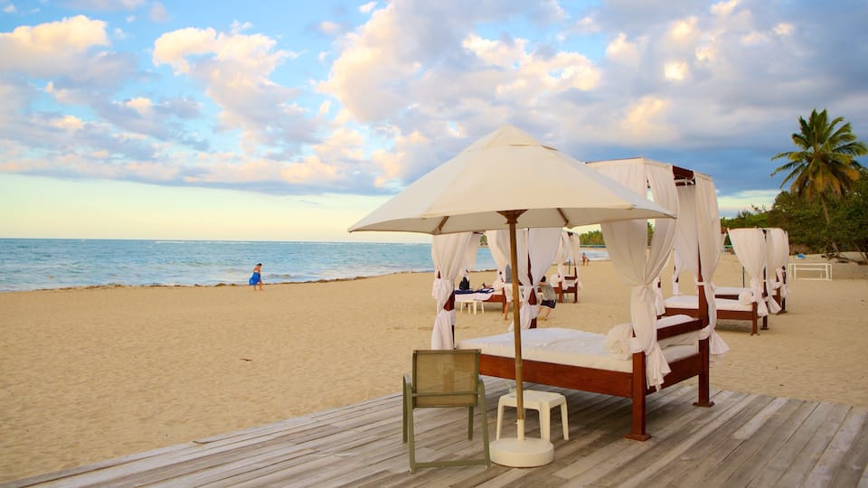 Playa Dorada showing a luxury hotel or resort and a sandy beach