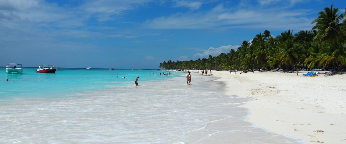 Have just been 14 days in The Dominican Republic🇩🇴and I saw The most beautiful beach on Saona Island.