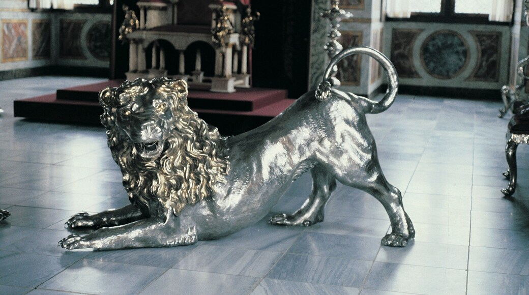 Rosenborg Castle featuring interior views, heritage elements and a castle