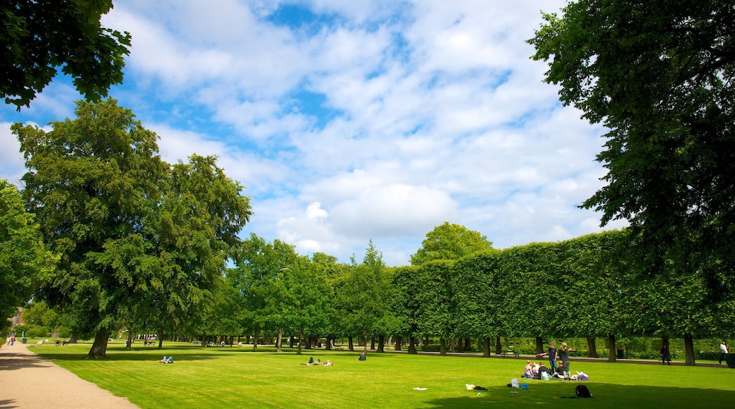 Rosenborg Castle which includes a park