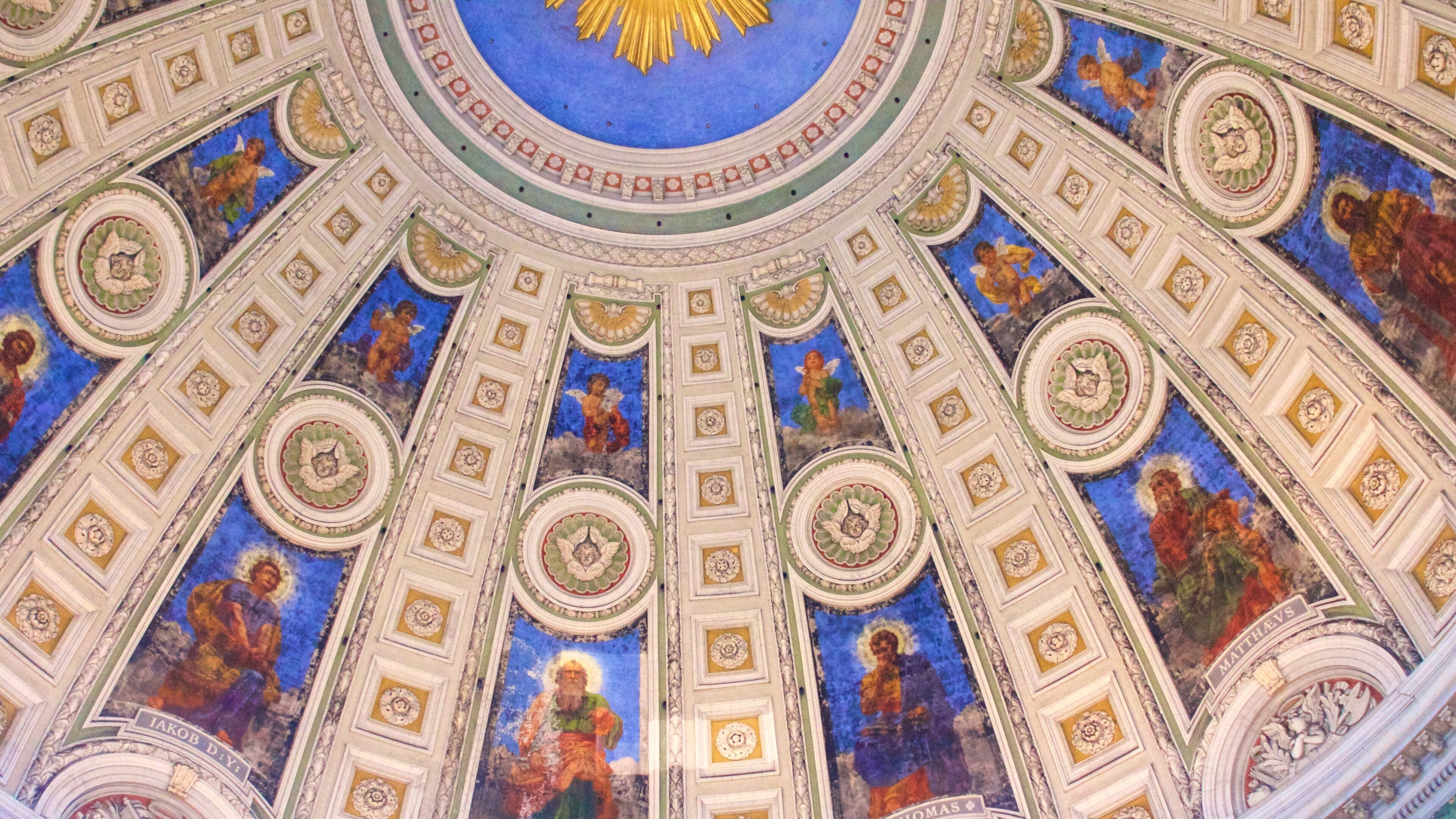 Frederik\'s Church featuring art, religious elements and heritage elements