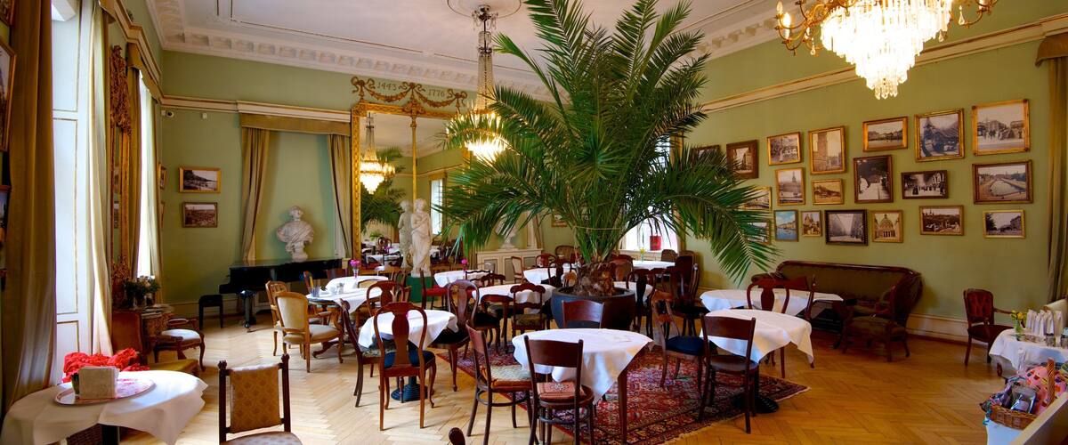 City Museum featuring dining out and interior views