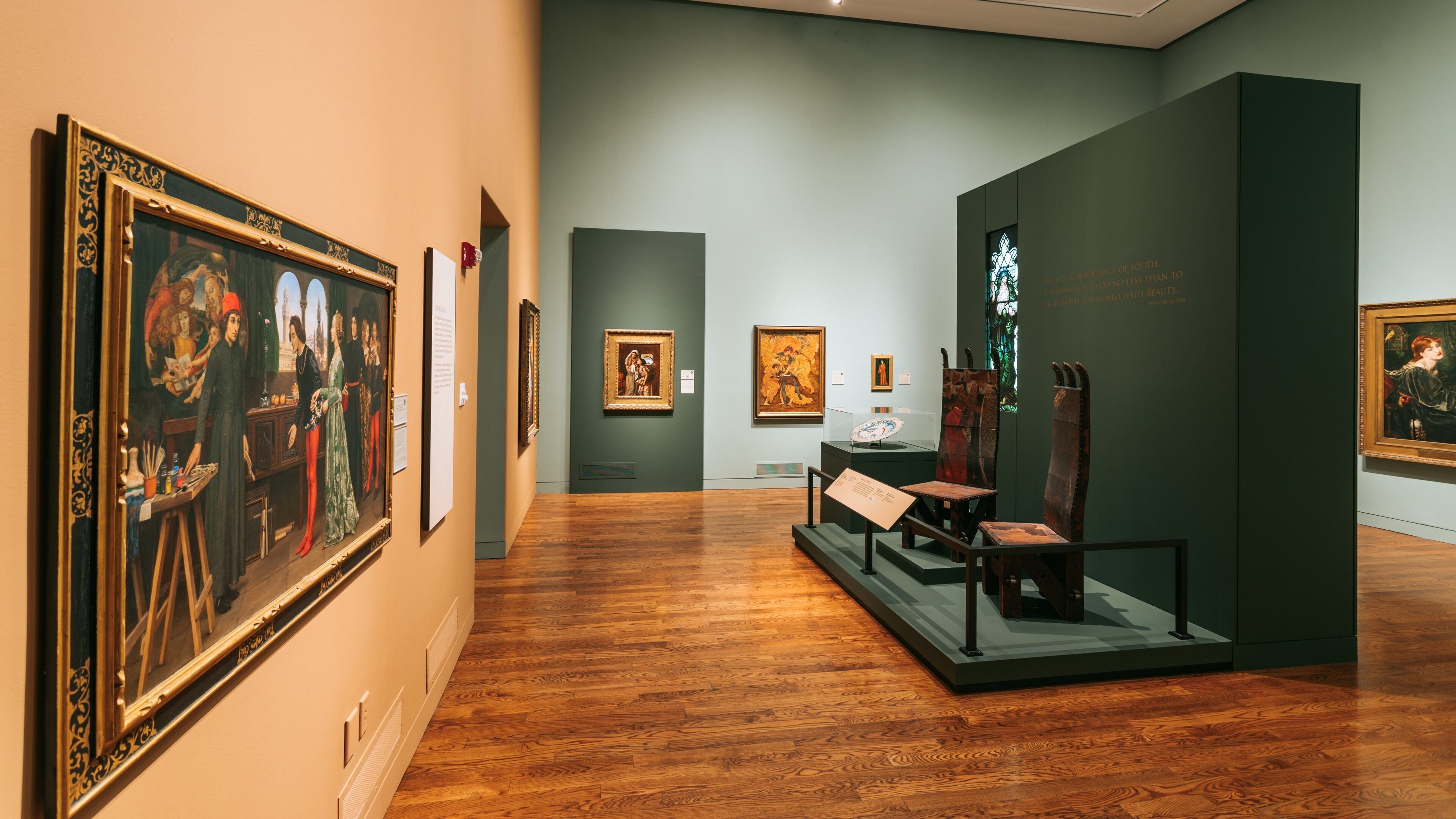 Delaware Art Museum featuring art and interior views