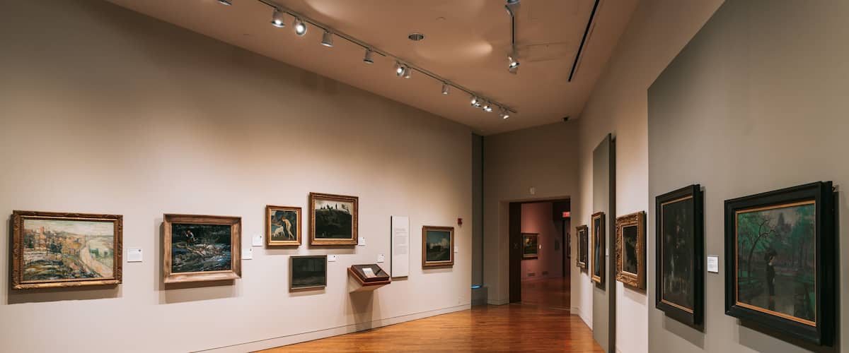 Delaware Art Museum featuring art and interior views