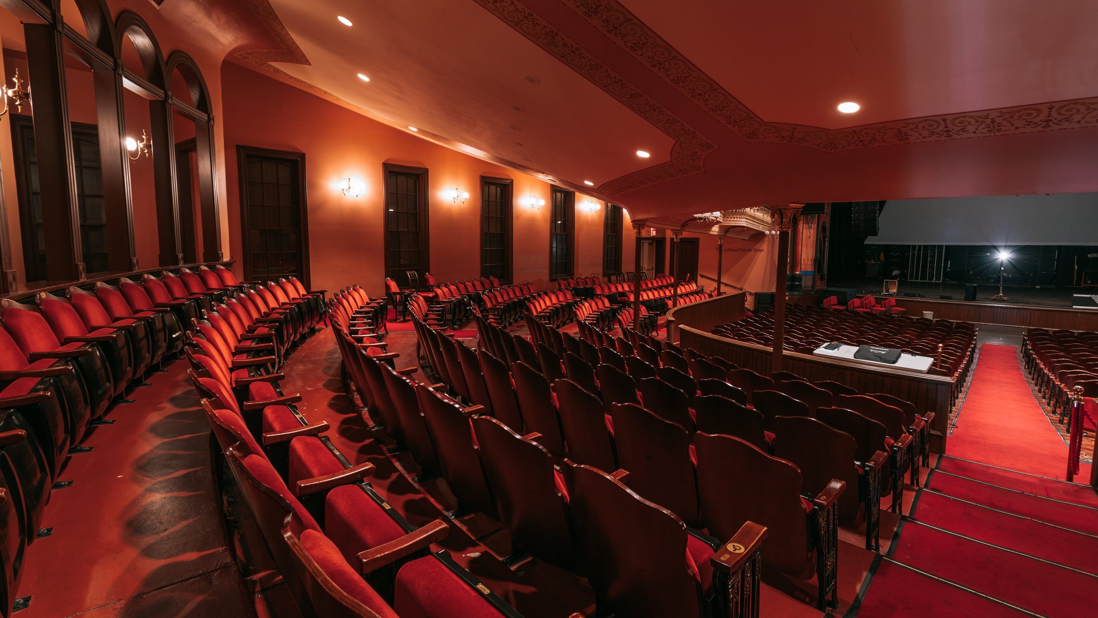 Grand Opera House featuring theater scenes and interior views