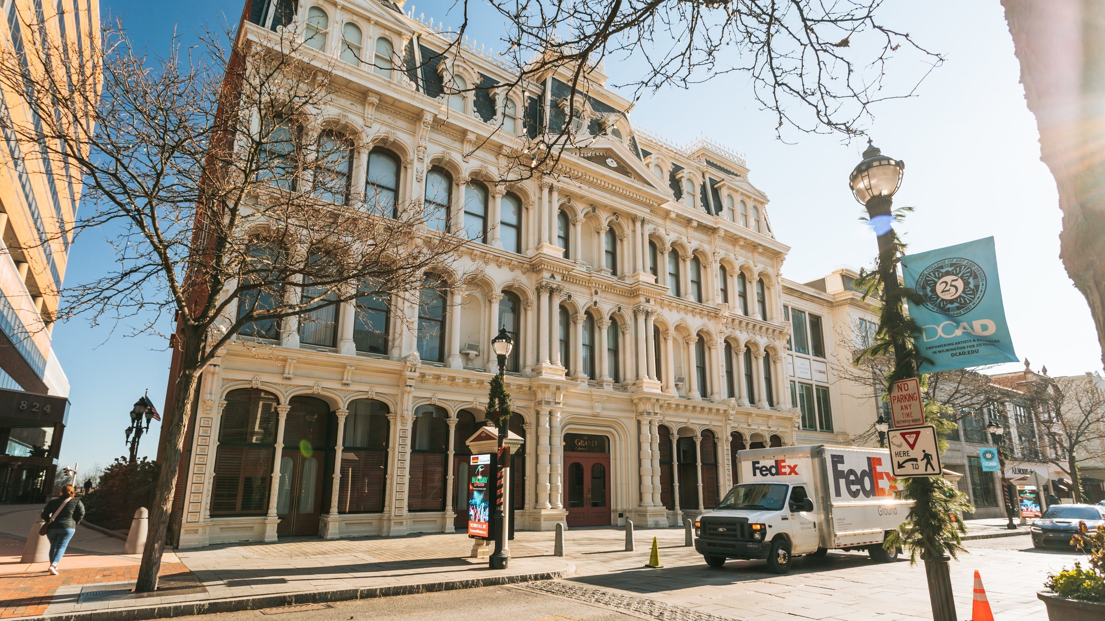 Grand Opera House showing heritage architecture