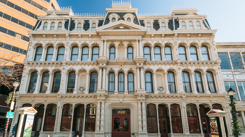 Grand Opera House featuring heritage architecture