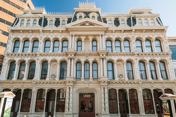 Grand Opera House featuring heritage architecture