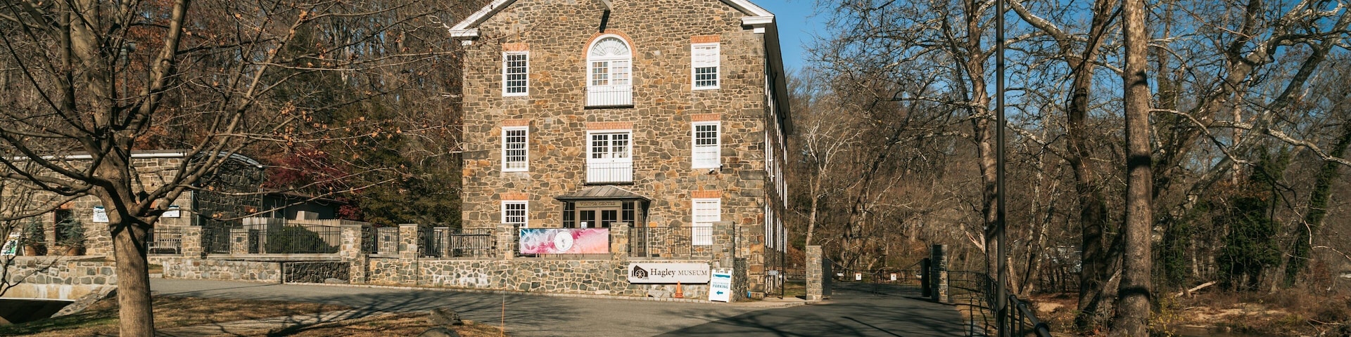 Hagley Museum and Library which includes heritage elements