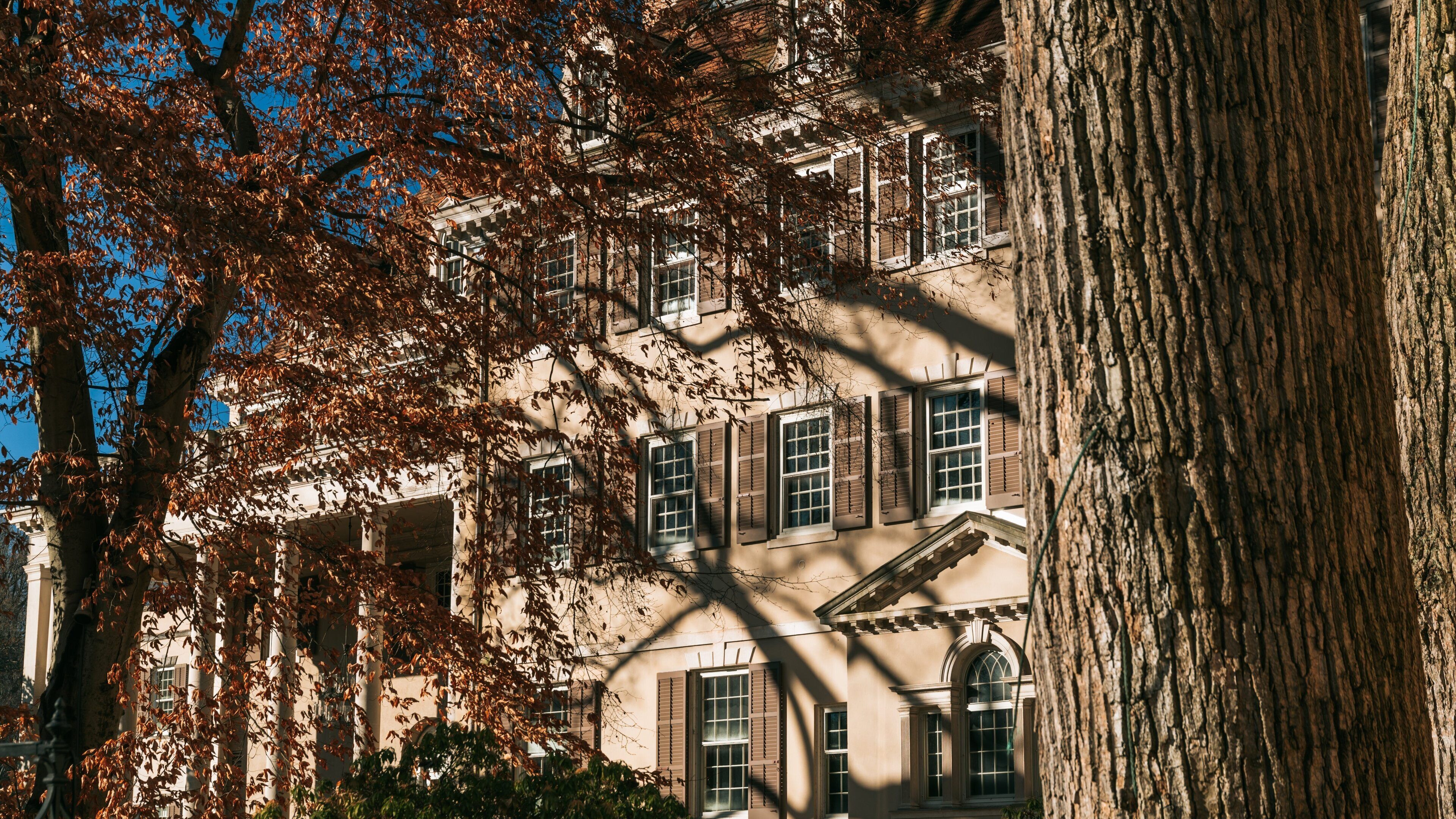 Winterthur Museum, Garden and Library featuring fall colors