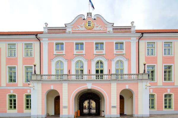 Castrum Danorum das einen Geschichtliches, historische Architektur und Burg