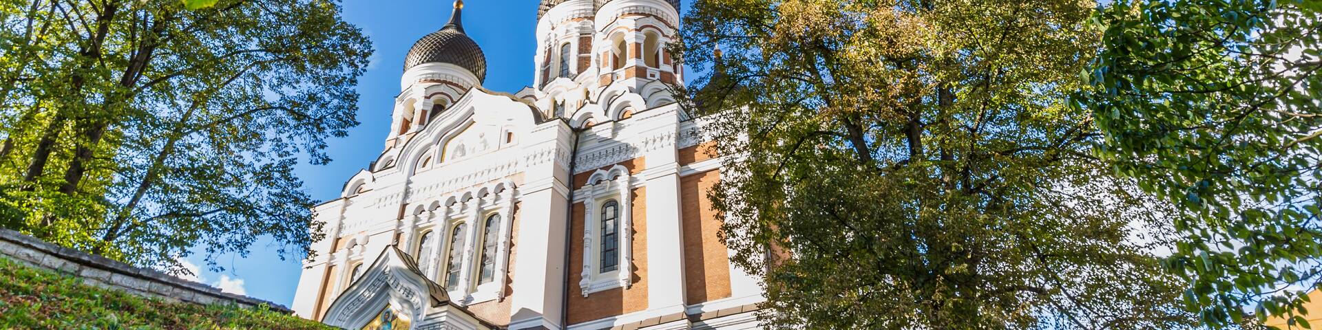 Alexander Nevski cathedral on top of Toompea hill tin the old town of Tallinn in Estonia, Shutterstock ID 1207091488, Purchase Order: SP-2112, Order Number: SP-2112 Hotels.com Go Guides, Client/Licen