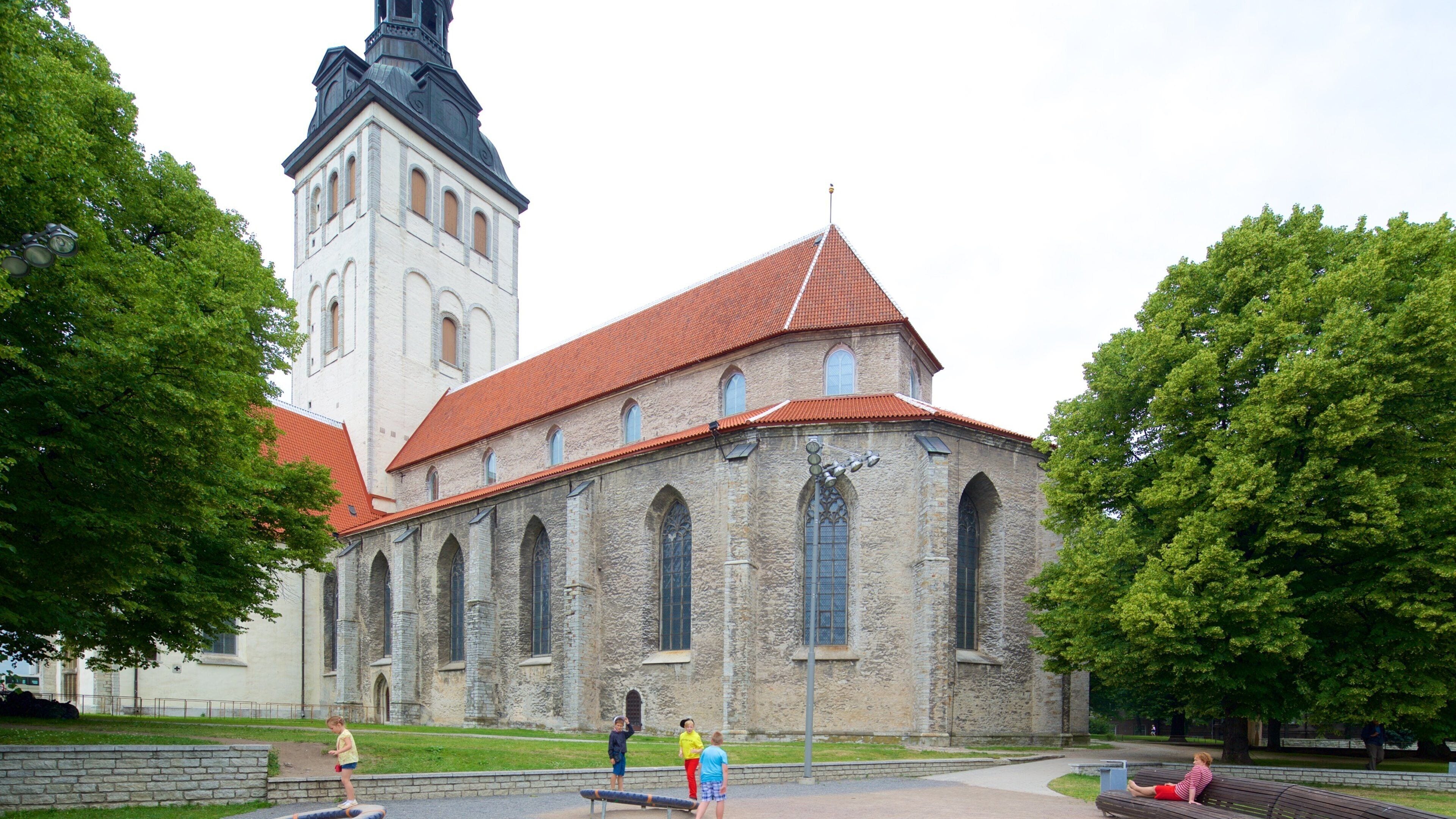 St. Nicholas\' Church showing heritage architecture and a church or cathedral
