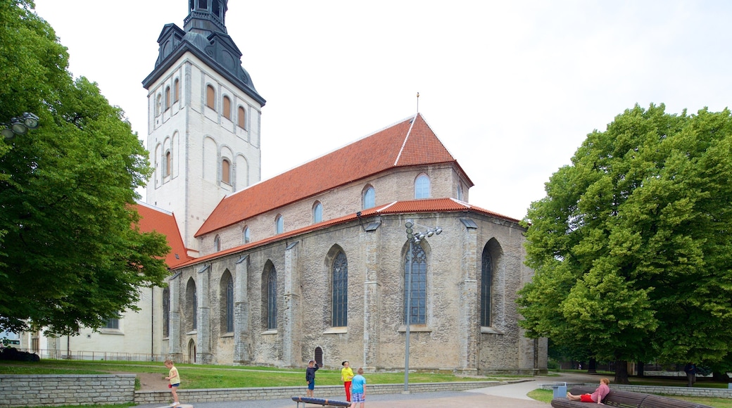 St. Nicholas\' Church which includes a church or cathedral and heritage architecture