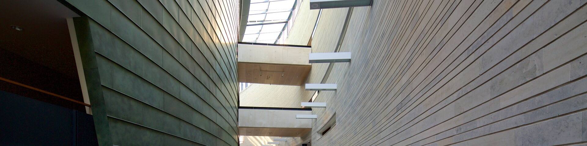 Kumu Art Museum which includes interior views and modern architecture