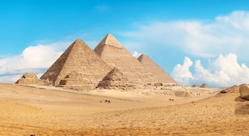 Pyramids of Giza panorama