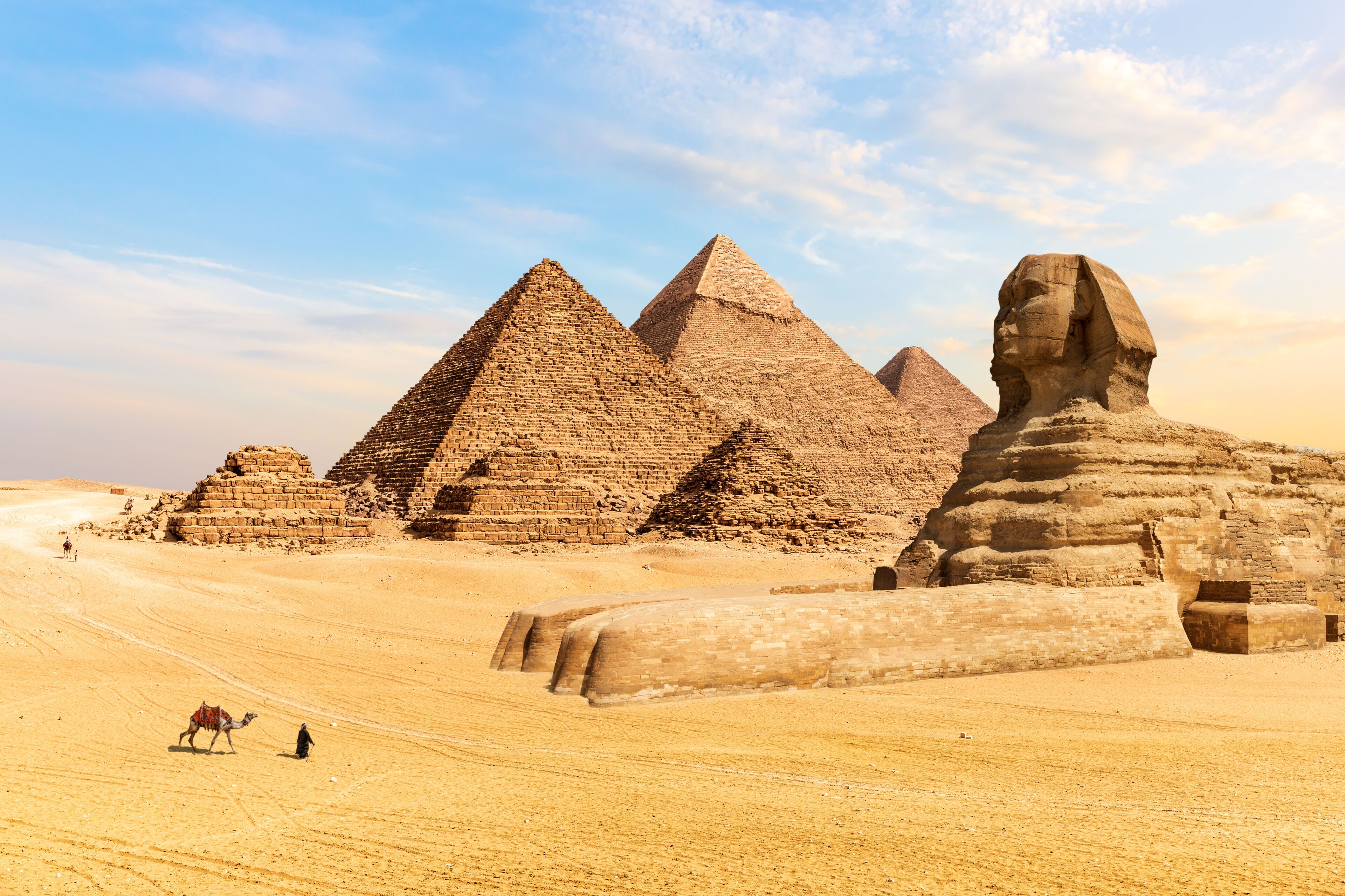The Pyramids of Giza and the Great Sphinx, Egypt